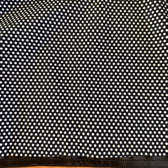 Anne Klein Black Rain Coat Slicker Trench Coat Style Size Medium - Picture 12 of 15